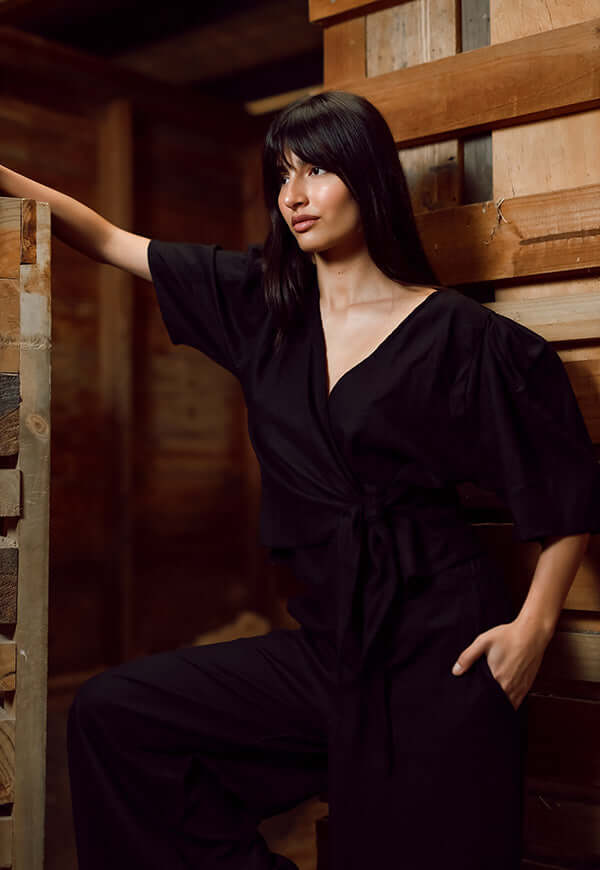 Palazzo Negro Lino Diseno Chileno Natalia Seguel, detalle de tela – diseño chileno de autor, Natalia Seguel