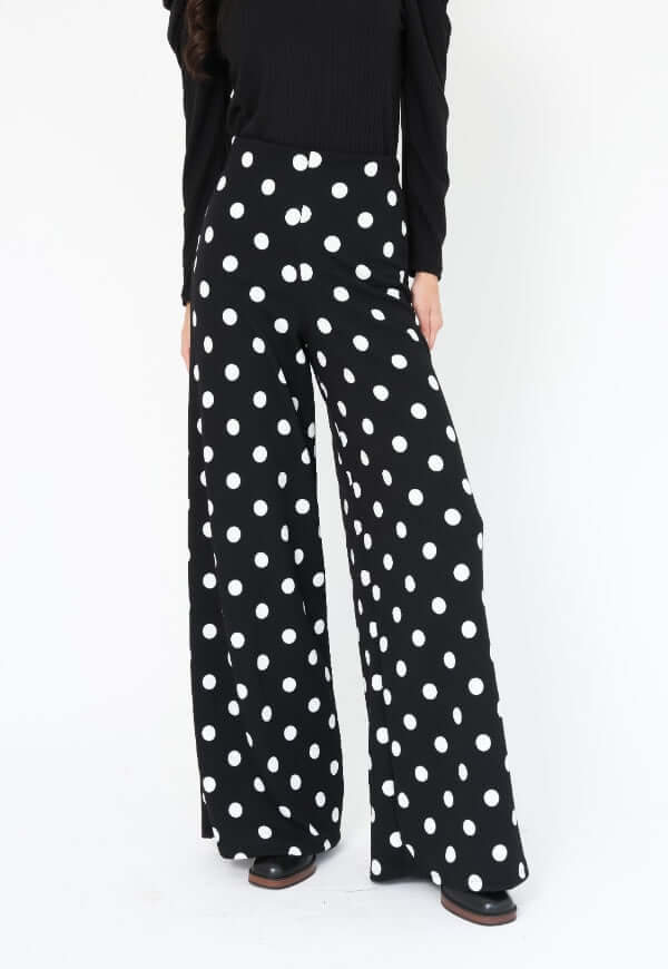 Palazzo Aura Negro Lunares - Diseño Chileno | Natalia Seguel