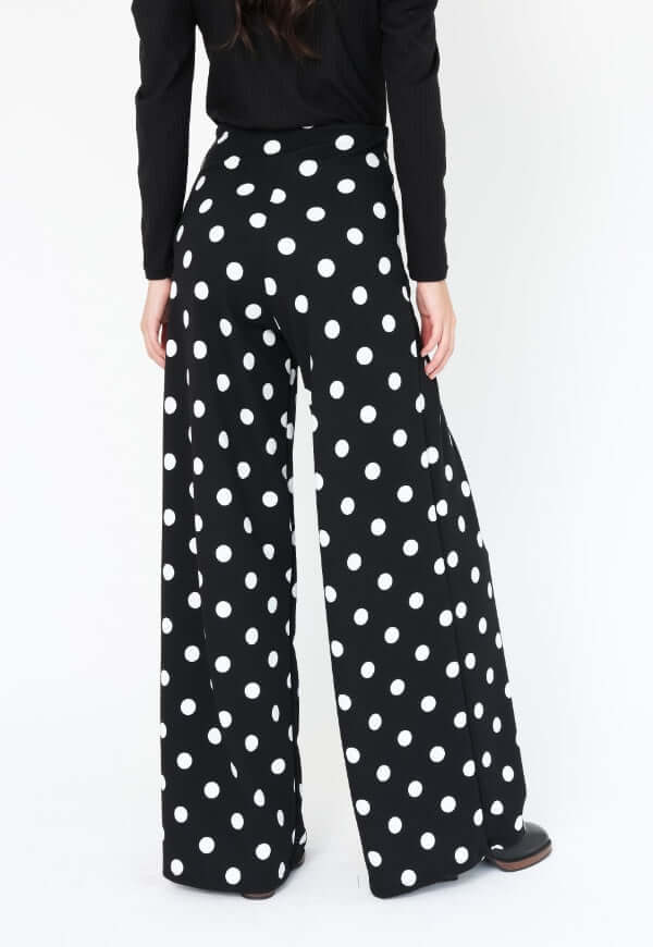 Palazzo Aura Negro Lunares - Diseño Chileno | Natalia Seguel