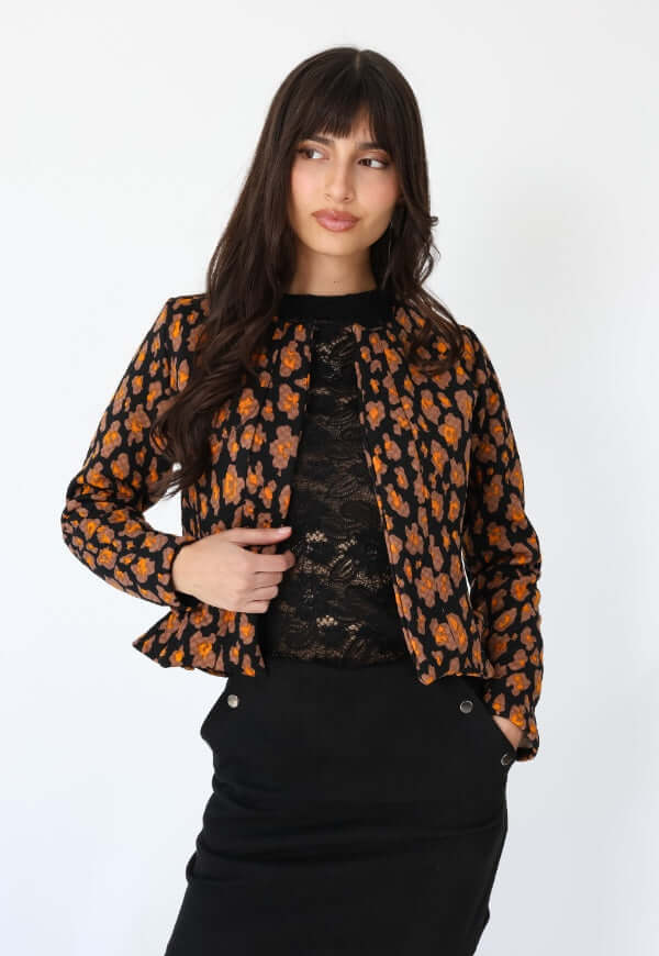 Falda Mini Clare Negro - Diseño de Autor | Natalia Seguel
