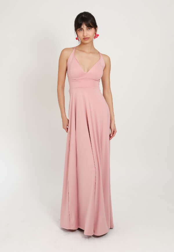 Vestido Zara Sin Mangas Palo de Rosa - Diseño de Autor | Natalia Seguel