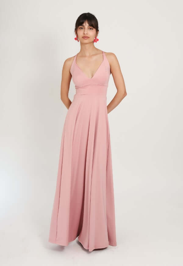 Vestido Zara Sin Mangas Palo de Rosa - Diseño de Autor | Natalia Seguel