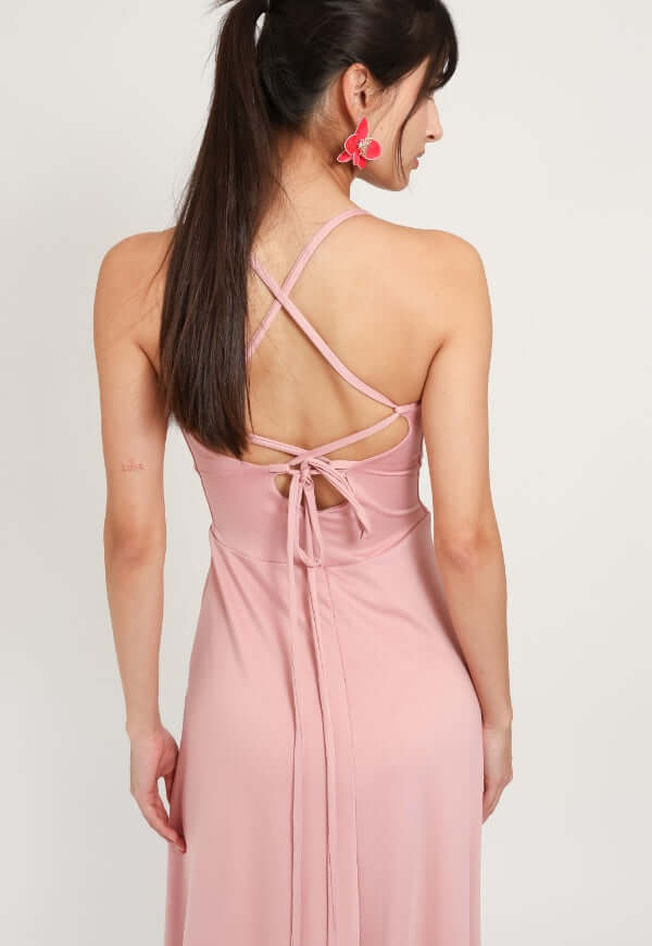 Vestido Zara Sin Mangas Palo de Rosa - Diseño de Autor | Natalia Seguel