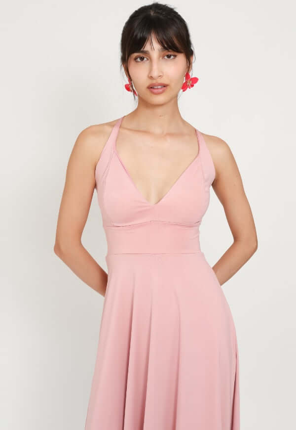 Vestido Zara Sin Mangas Palo de Rosa - Diseño de Autor | Natalia Seguel