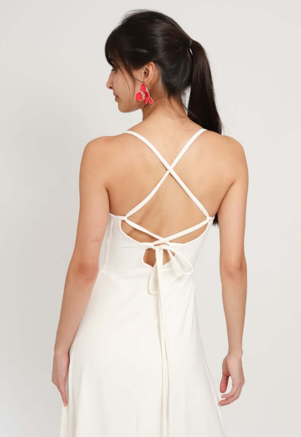 Vestido Zara Sin Mangas Blanco - Diseño de Autor | Natalia Seguel
