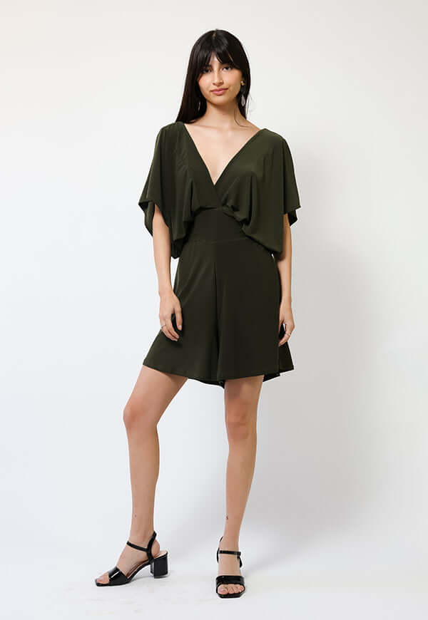 Enterito Megan Corto Negro - Diseño Chileno | Natalia Seguel