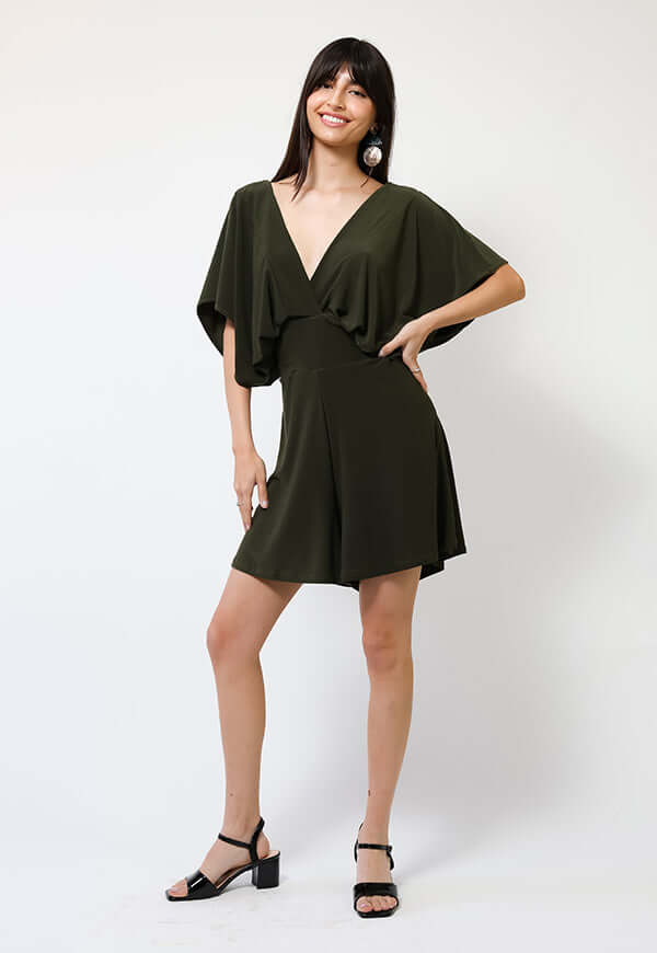 Enterito Megan Corto Negro - Diseño Chileno | Natalia Seguel