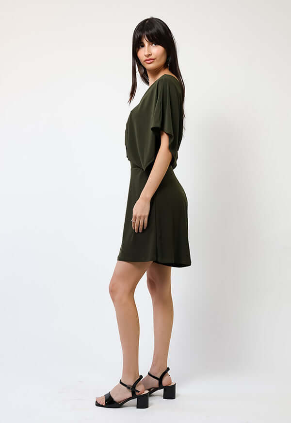 Enterito Megan Corto Negro - Diseño Chileno | Natalia Seguel