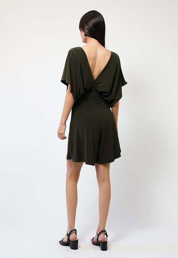 Enterito Megan Corto Negro - Diseño Chileno | Natalia Seguel