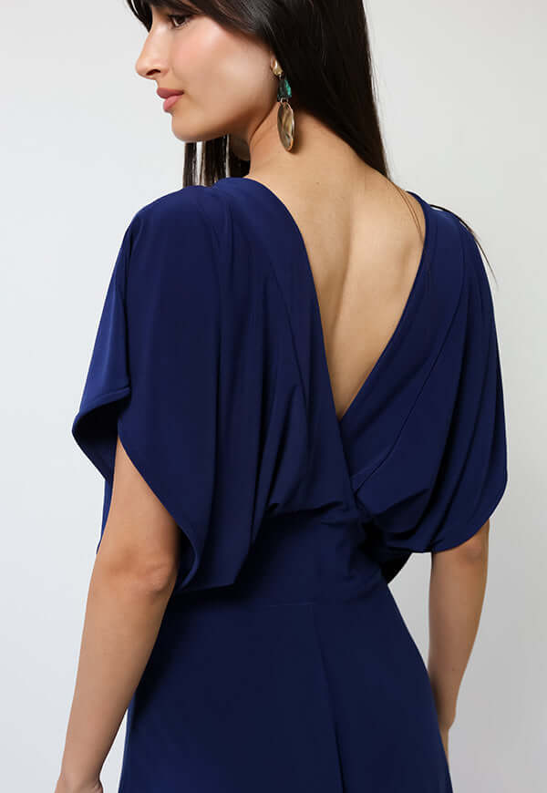 Enterito Megan Corto Azul Francia - Diseño Chileno | Natalia Seguel