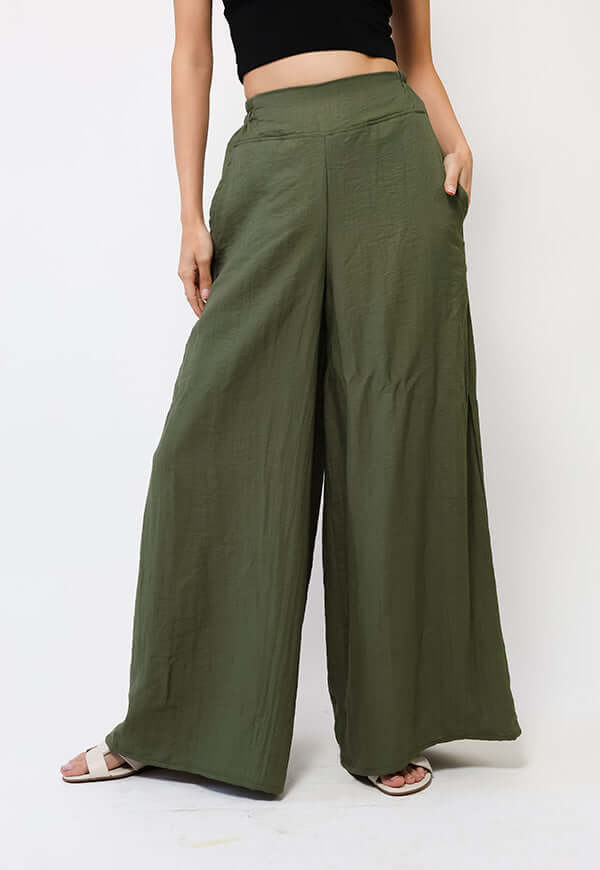 Palazzo Verde Musgo Lino - Diseño Chileno | Natalia Seguel