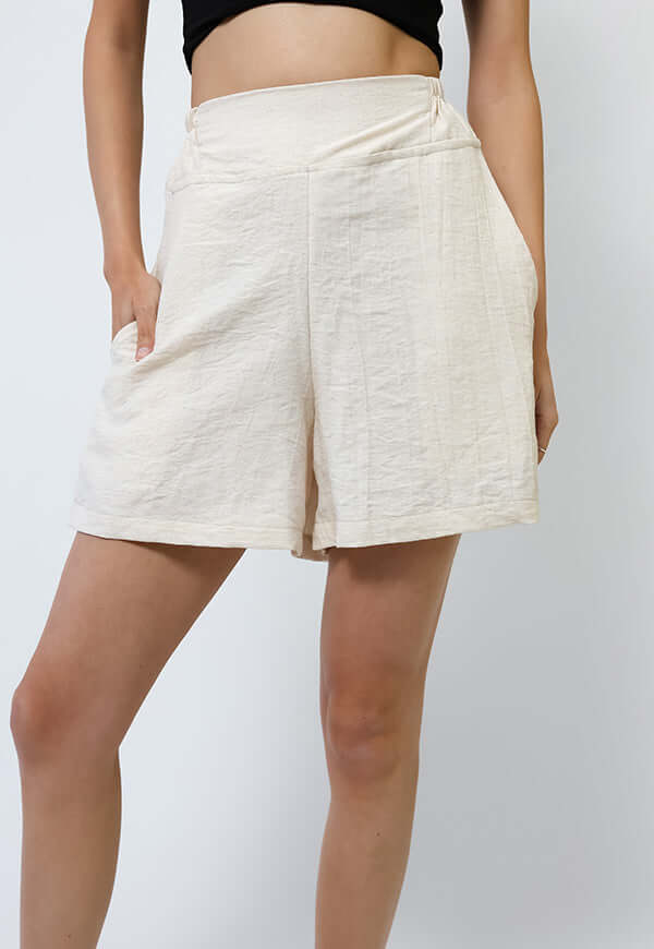 Short Crudo Lino - Diseño Chileno | Natalia Seguel