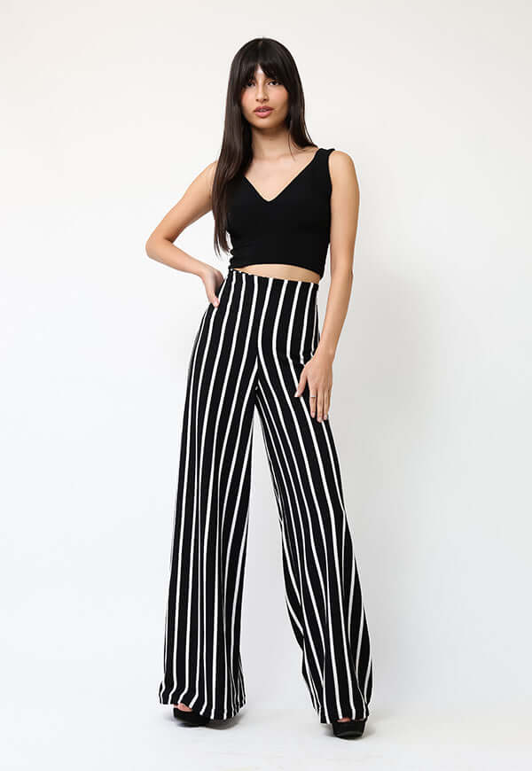 Palazzo Aura Negro Lineas Blancas - Diseño Chileno | Natalia Seguel