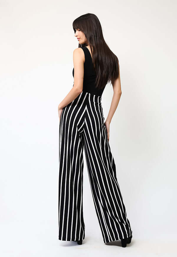 Palazzo Aura Negro Lineas Blancas - Diseño Chileno | Natalia Seguel