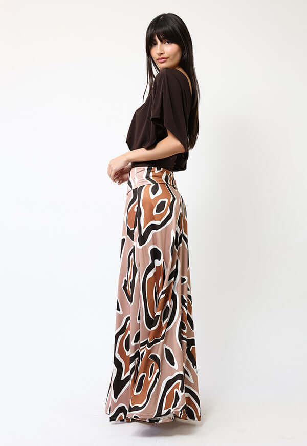 Polera Megan Café Moro - Diseño Chileno | Natalia Seguel