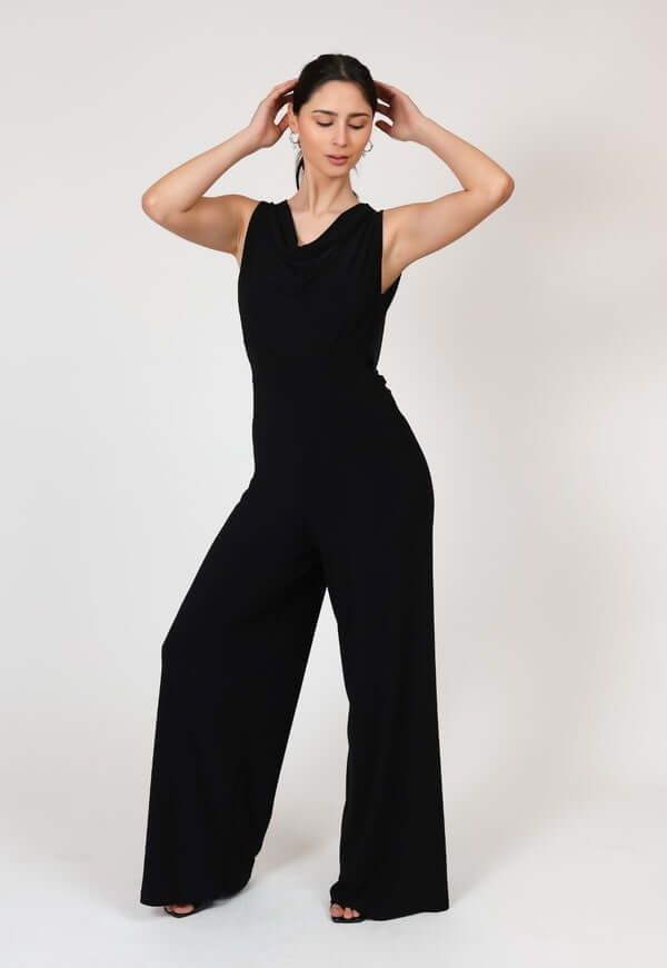 Enterito Drapeado Negro Diseno Chileno Natalia Seguel, percha – diseño chileno de autor, Natalia Seguel