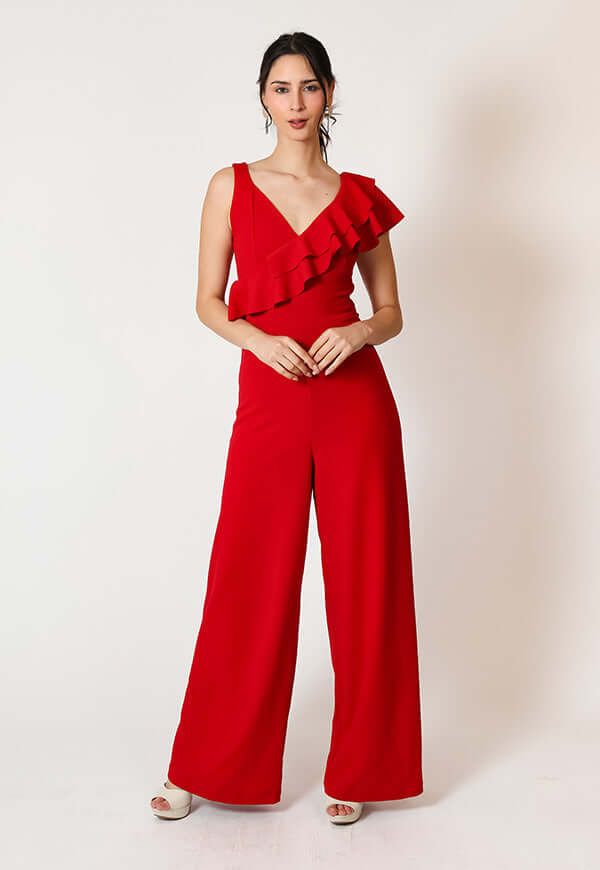 Enterito Julianna Rojo Vuelos Natalia Seguel, espalda – diseño chileno de autor, Natalia Seguel