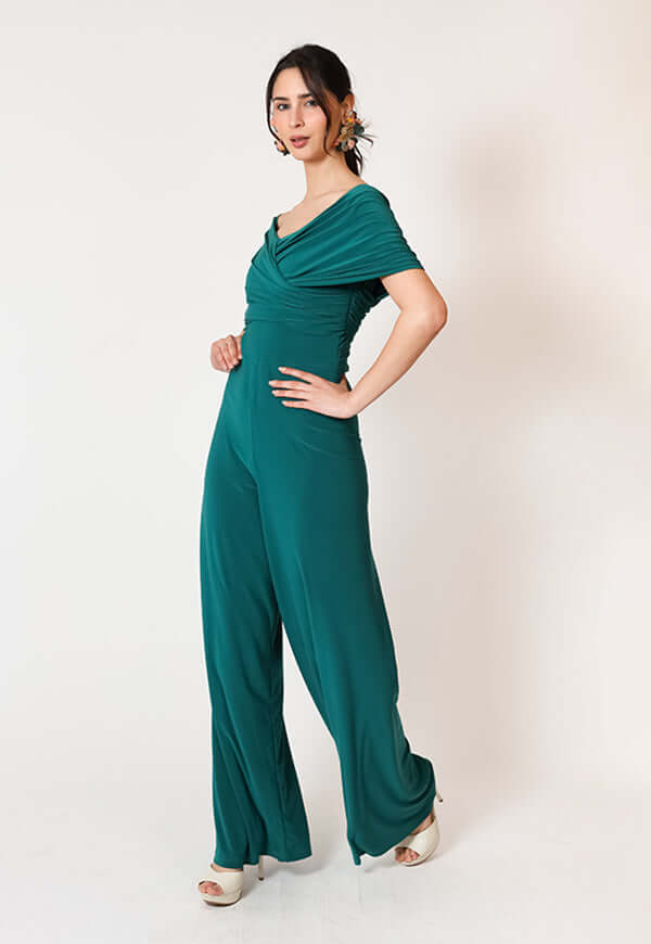 Enterito Suri Verde Botella Natalia Seguel, frente (2) – diseño chileno de autor, Natalia Seguel