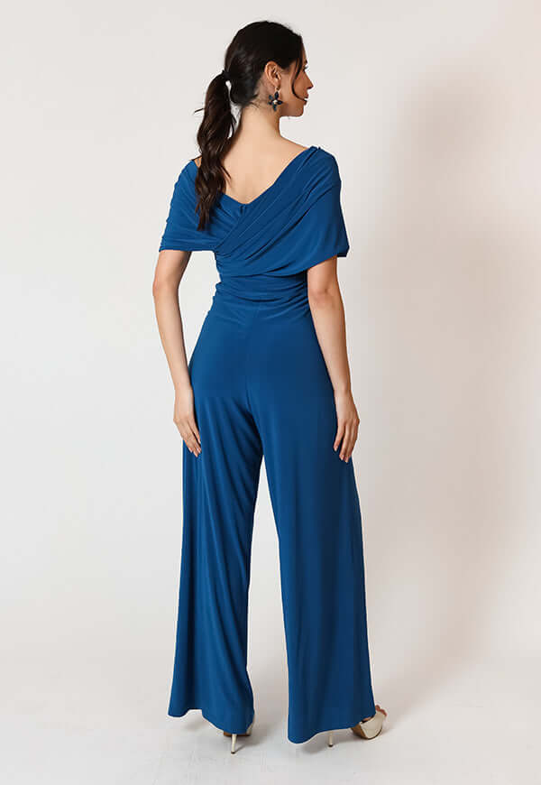 Enterito Suri Azul Piedra Natalia Seguel, lookbook – diseño chileno de autor, Natalia Seguel