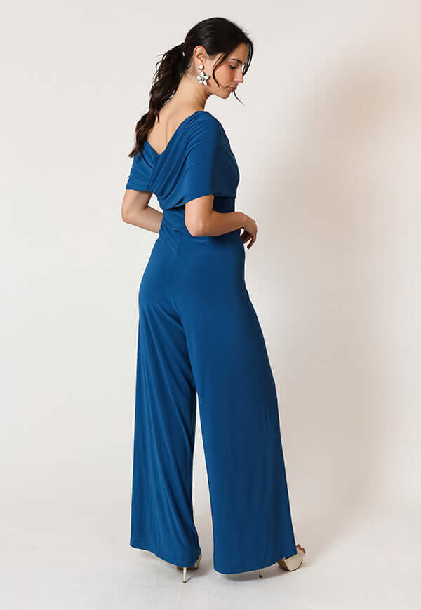 Enterito Suri Azul Piedra Natalia Seguel, frente – diseño chileno de autor, Natalia Seguel