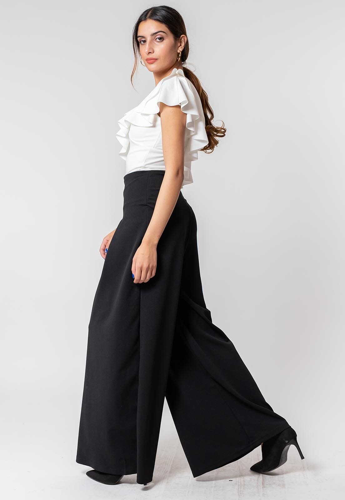 palazzo aurora negro con diseño chileno original – Natalia Seguel