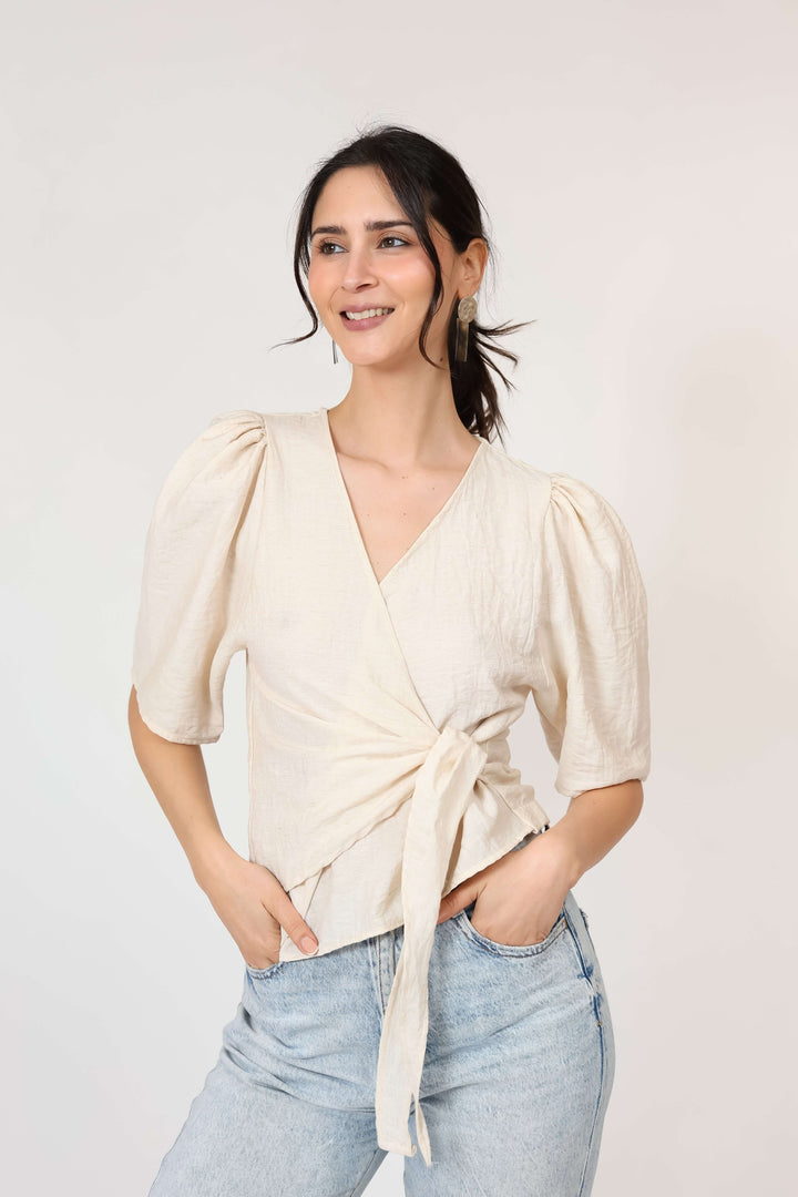 Blusa Jose Crudo Lino Diseno Chileno Natalia Seguel, lateral – diseño chileno de autor, Natalia Seguel