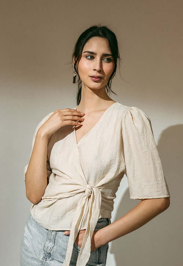 Blusa Jose Crudo Lino Diseno Chileno Natalia Seguel, lookbook – diseño chileno de autor, Natalia Seguel