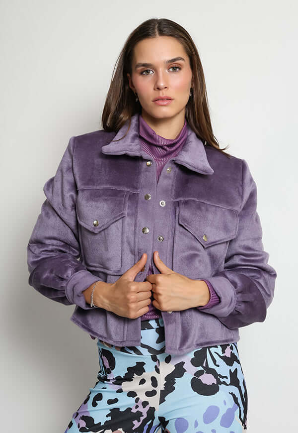 Chaqueta Antonia Violeta
