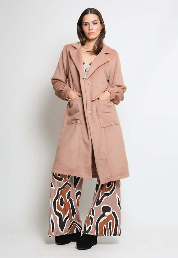 Chaqueta Antonia Larga Rosa