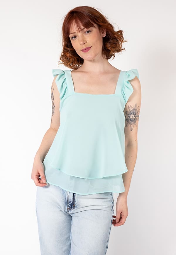 Blusa Noah Verde Agua