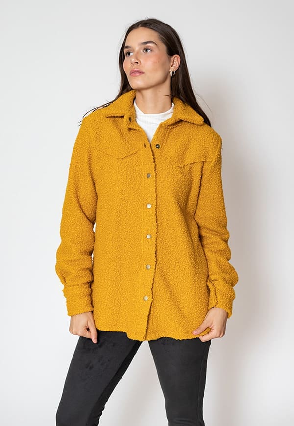 Chaqueta Alejandra Mostaza