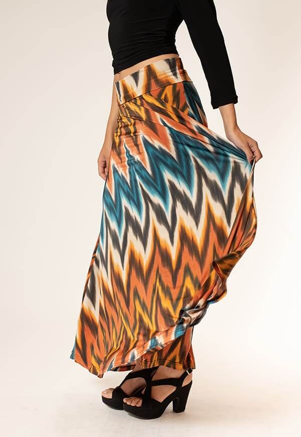 Falda Martina Zig Zag